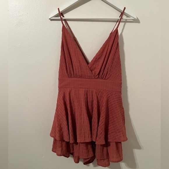 Layered Camisole Tunic with Adjustable Straps, Zips up in back & Ties - Picture 1 of 9